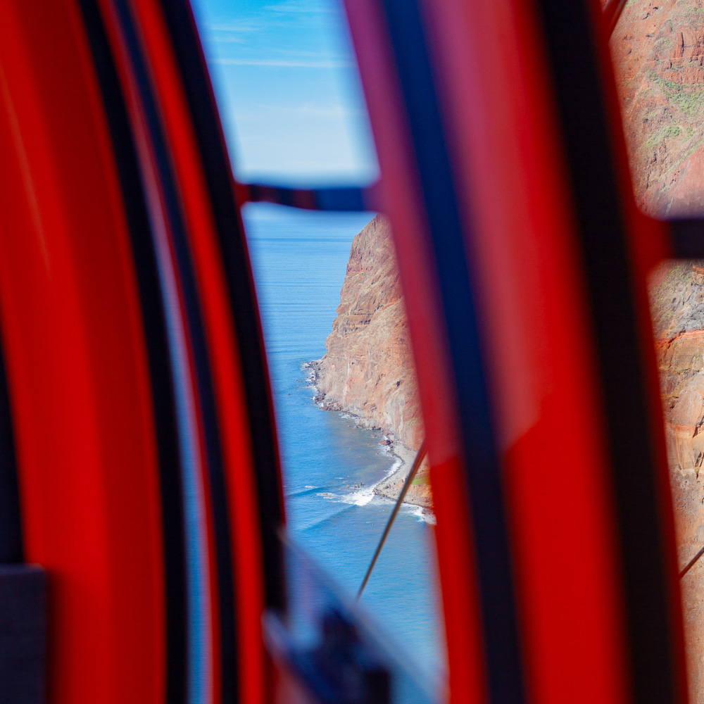 Surf spot selected by a surf guide